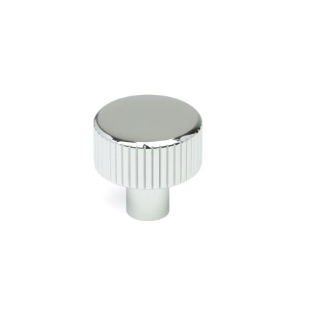 Polished Chrome Judd Cabinet Knob - 25mm (No rose)