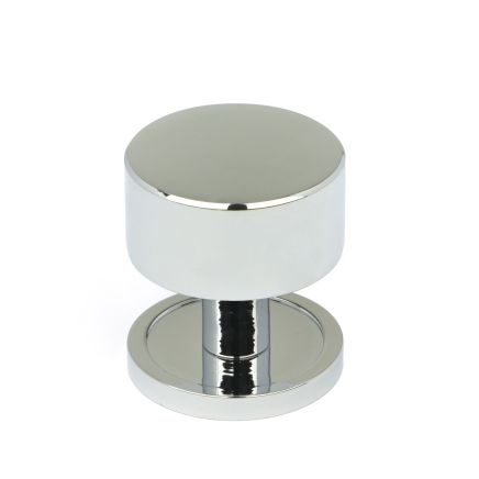 Polished Chrome Kelso Cabinet Knob - 32mm (Plain)