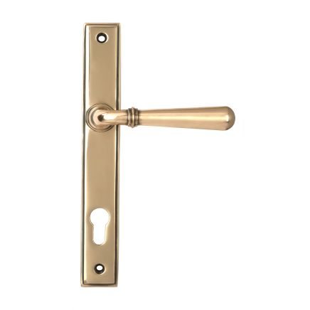 Polished Bronze Newbury Slimline Lever Espag. Lock