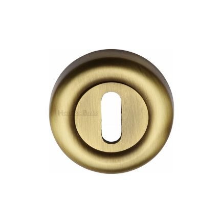 Heritage Brass Key Escutcheon Antique Brass finish
