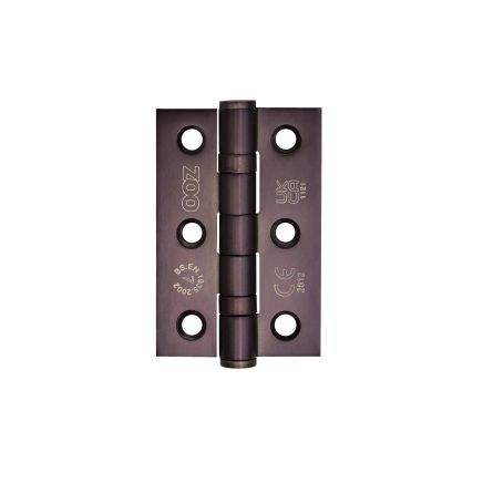 Zoo Hardware Stainless Steel Door Hinge UKCA/CE - Etna Bronze