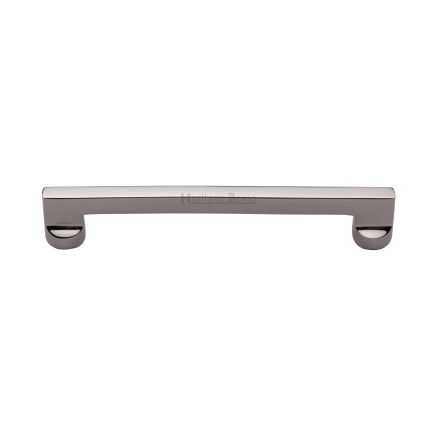 Heritage Brass Cabinet Pull Apollo Design 160mm CTC Polished Nickel Finish