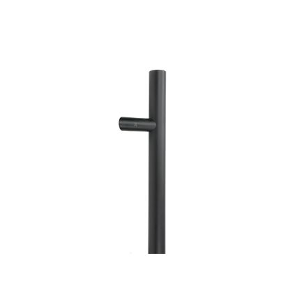 Matt Black (316) 0.9m Offset T Bar Handle Bolt Fix 32mm Ø