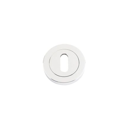 Zoo Hardware Standard profile escutcheon - Polished Nickel