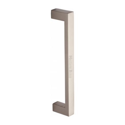Heritage Brass Door Pull Handle Satin Nickel finish