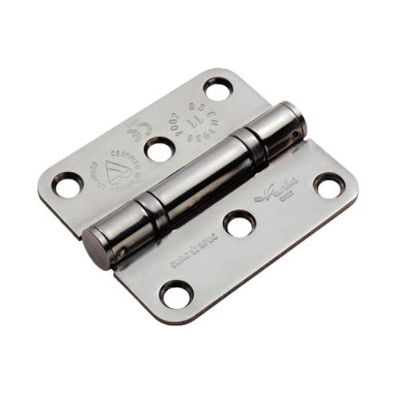 Enduro Grade 11 Ball Bearing Hinge Radius - Bright Stainless Steel (Pair)