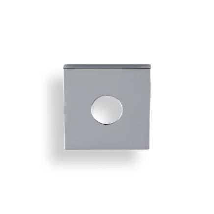 Valli Square Rosette Cover Pack - Polished Chrome PVD