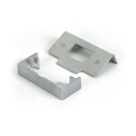 Satin Chrome ½" Rebate Kit for Tubular Mortice Latch