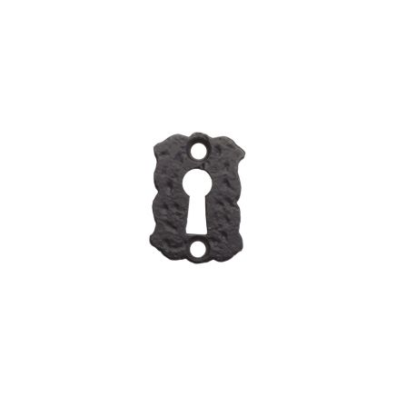 Zoo Hardware Floral Escutcheon - Standard - 2" - Black