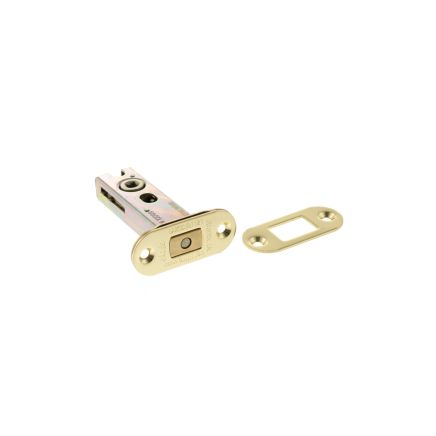 Atlantic Radius Fire-Rated CE Marked Bolt Through Tubular Deadbolt 3" - Polished Brass
