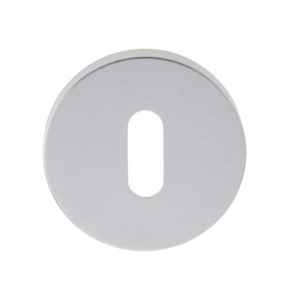 Standard Keyway Escutcheon Satin Anodised Aluminium - By Frelan Hardware - SAA10