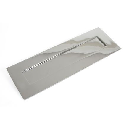 Polished Chrome Large Letter Plate