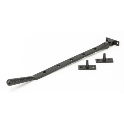 Aged Bronze 12" Hammered Newbury Stay