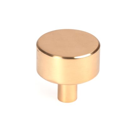 Polished Bronze Kelso Cabinet Knob - 32mm (No rose)