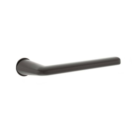 Tupai Rapido RetaLine Tavira Lever Door Handle on Concealed Round Rose - Titanium (Pair)