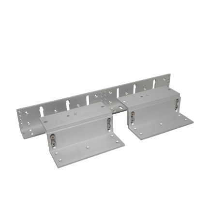 Zoo Hardware Double Z & L Bracket for use with the ML1200 double range of Maglocks