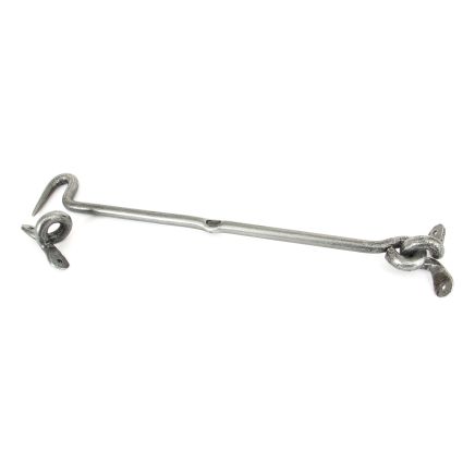 Pewter 16" Forged Cabin Hook