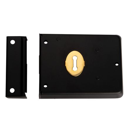 Traditional Rim Deadlock - Black Japanned