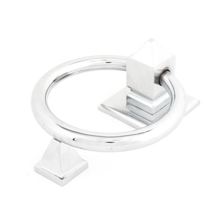 Polished Chrome Ring Door Knocker