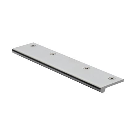 Heritage Brass EP Edge Pull Cabinet Handle 200mm Satin Chrome finish