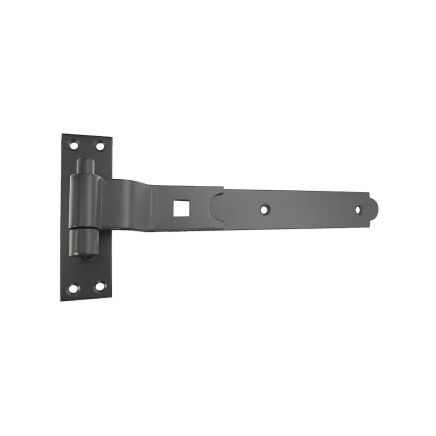 Hook and Band Hinge - Cranked 12" - 300mm Black