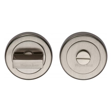 Heritage Brass Thumbturn & Emergency Release Satin Nickel Finish