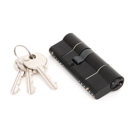 Black 35/45 6pin Euro Cylinder KA