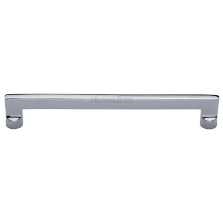 Heritage Brass Cabinet Pull Apollo Design 256mm CTC Polished Chrome Finish