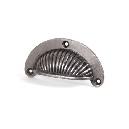 Natural Smooth 3" Flower Drawer Pull