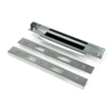 Polished Chrome ½" Rebate Kit for Euro Din Sash Lock