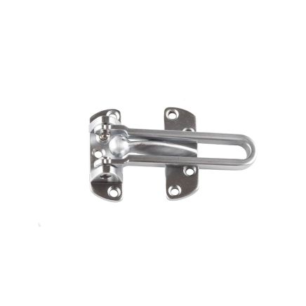Jedo Security Door Guards Satin Chrome - By Frelan Hardware - J3003SC