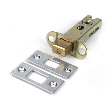Satin Chrome 3" Heavy Duty Tubular Deadbolt