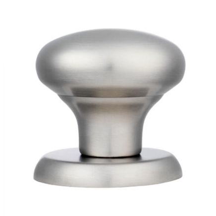 Centre Door Knob - Satin Stainless Steel