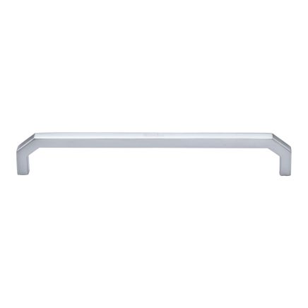 Heritage Brass Cabinet Pull Hex Angular Design 203mm CTC Satin Chrome Finish
