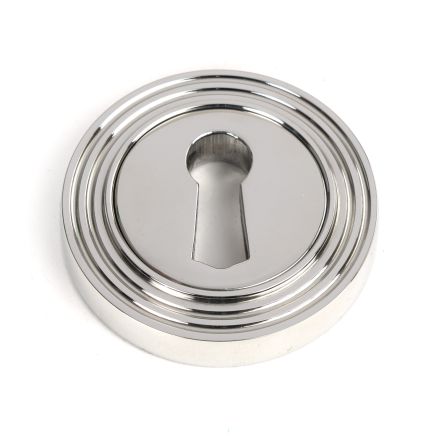 Polished Marine SS (316) Round Escutcheon (Beehive)