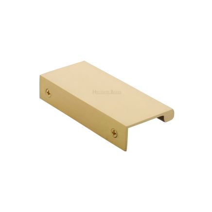 Heritage Brass EPTR Edge Pull Cabinet Handle 50mm Satin Brass finish