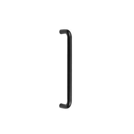 Nero D Shape Pull Handle Bolt Through Fixing 300 x 19mm Black - By Frelan Hardware - JMB119C