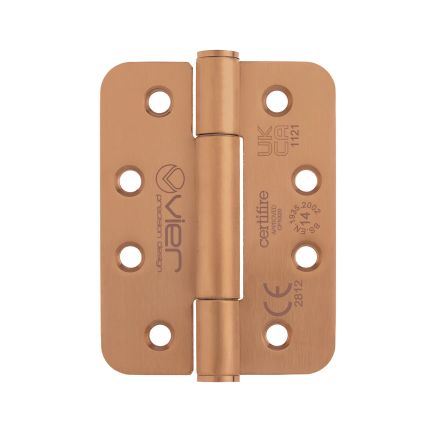 Zoo Hardware Grade 14 concealed knuckle hinge SS201 - Radius - PVD Bronze