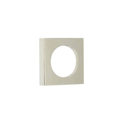 Burlington Plain Square Outer Rose for Burlington Escutcheon Polished Nickel - By Frelan Hardware - BUR171PN