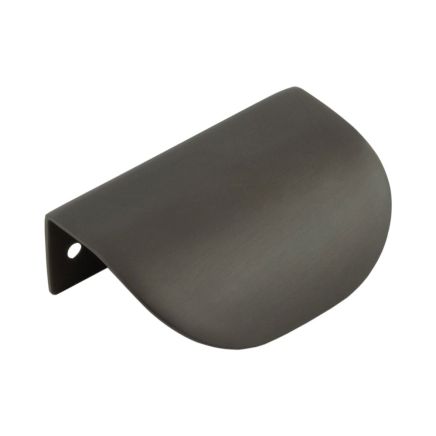 Burlington 75mm Dark Bronze Arched Edge Pull - By Frelan Hardware - BUR941DB