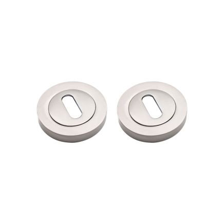 Oval Standard Escutcheon Satin Nickel