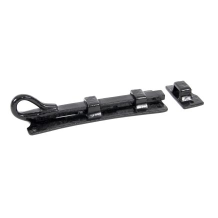 Black 6" Straight Monkeytail Bolt