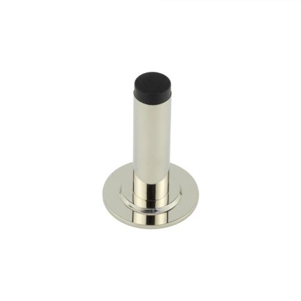 Burlington Plain Wall Mounted Door Stops Stepped Rose Polished Nickel - By Frelan Hardware - BUR-970PN-973PN