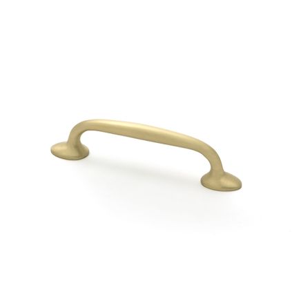 Satin Brass Moore Pull Handle - Small