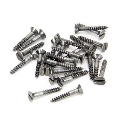 Pewter 6 x 1" Countersunk Screws (25)