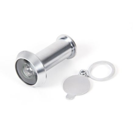 Satin Chrome Door Viewer 180° (34-56mm Door)