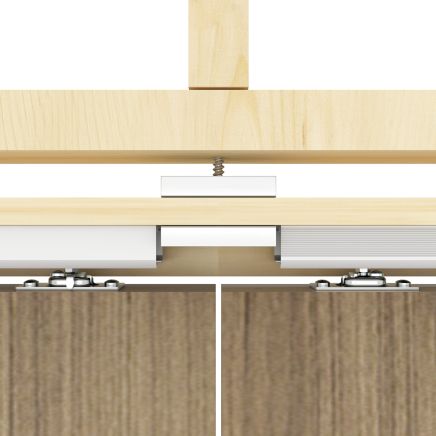 Frelan JVPDA Double Door Adaptor for JVPDK Pocket Door Kit