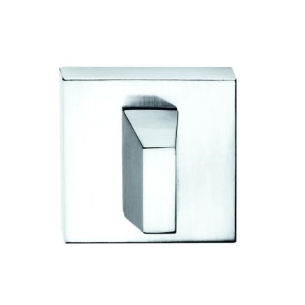 Tupai Rapido Curva/QuadraLine WC Turn on Square Rose (bolt through fixing only) - Bright Polished Chrome