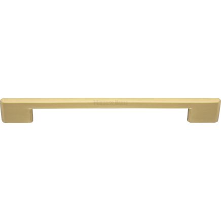 Heritage Brass Cabinet Pull Victorian Design 192mm CTC Satin Brass finish