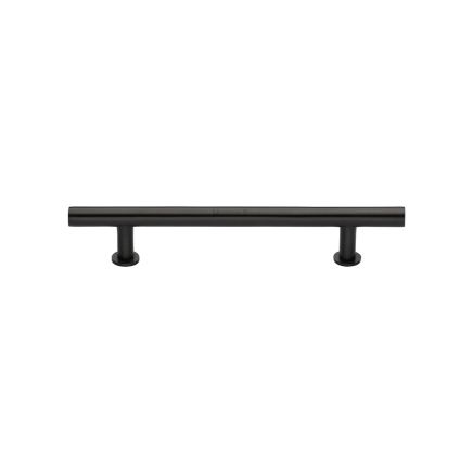 Heritage Brass Cabinet Pull T-Bar Design with 16mm Rose 128mm CTC Matt Bronze Finish